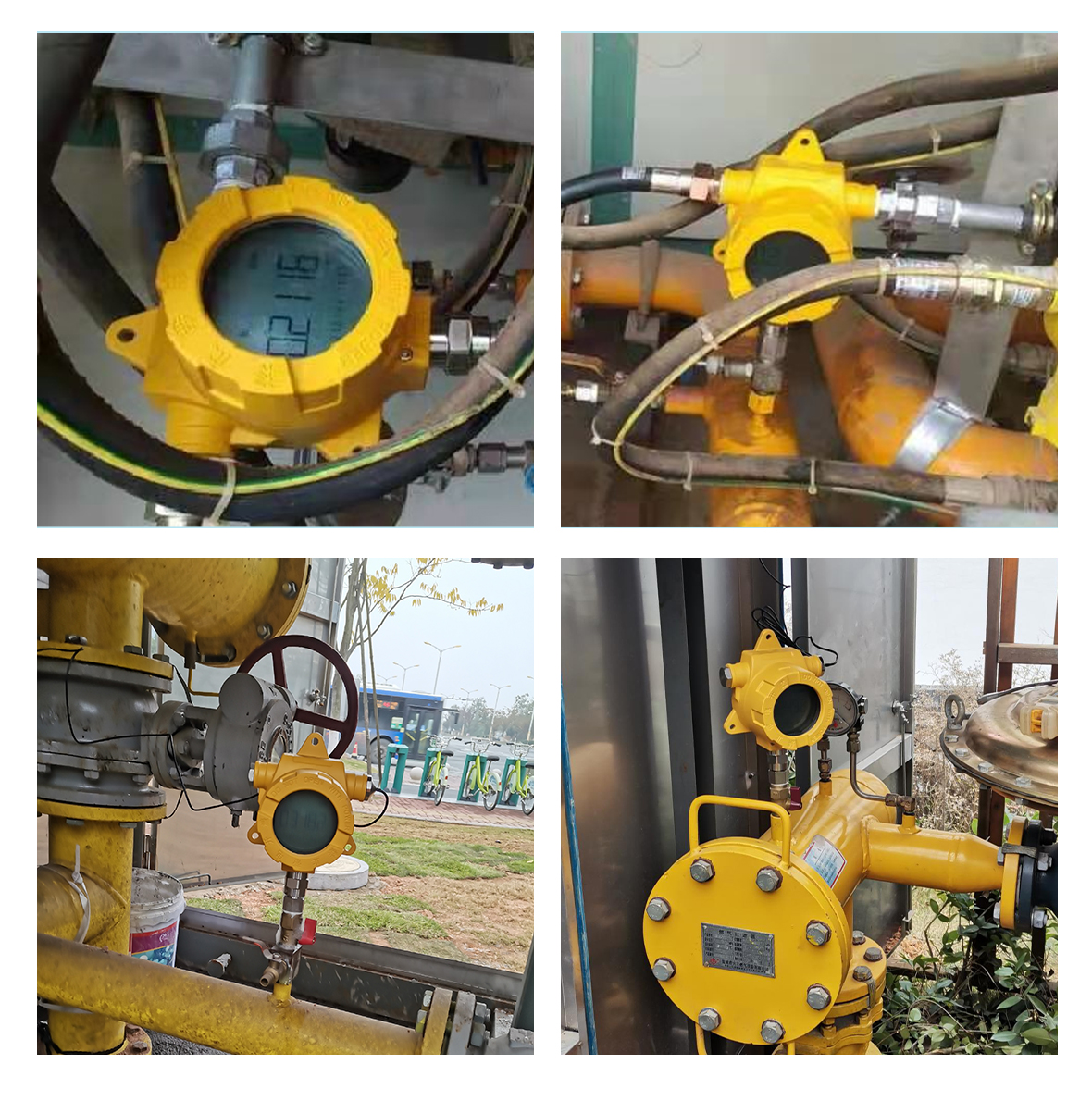 無(wú)線壓力表現(xiàn)場(chǎng)安裝圖