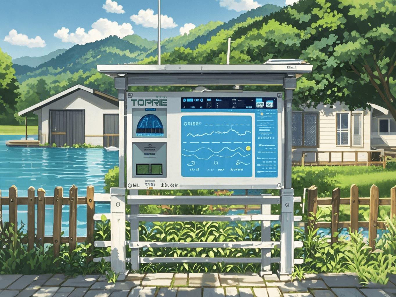 智慧水雨情在線檢測系統(tǒng)解決方案